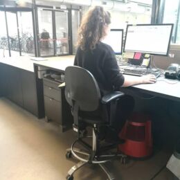 Baliestoel voor Onthaal van Bedrijvencentrum De Punt