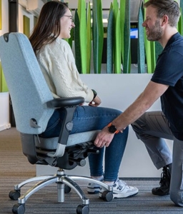 Workshops kantoorergonomie en ergonomisch zitten in de wagen bij Anton Paar